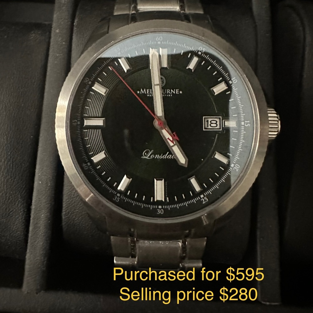 Melbourne - Lonsdale watch - Green